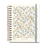 Agenda 2027 semana vista miquelrius flores crema — espiral 155 × 213 mm