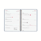 Agenda 2026 Espiral Finocam azul 