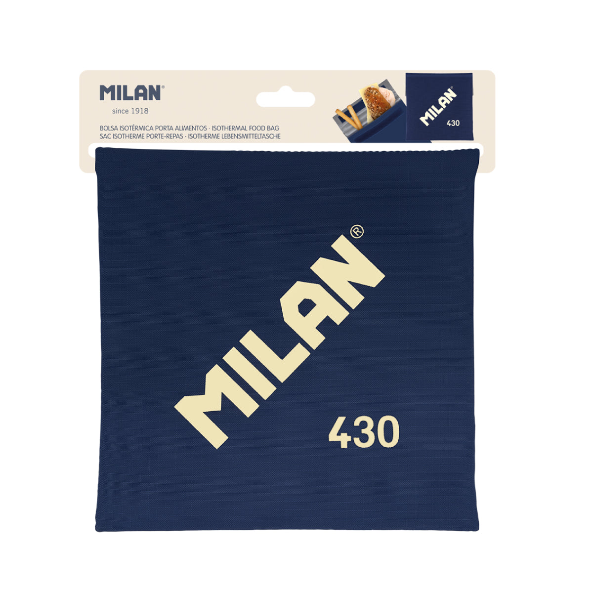 Bolsa sobre isotérmica MILAN 0,3 L color azul colección 430