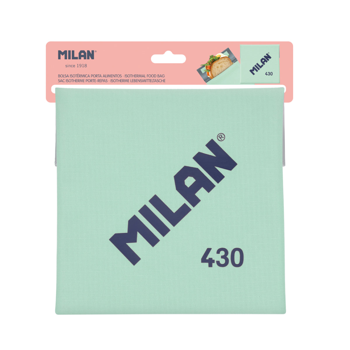 Bolsa sobre isotérmica MILAN 0,3 L color mint colección 430