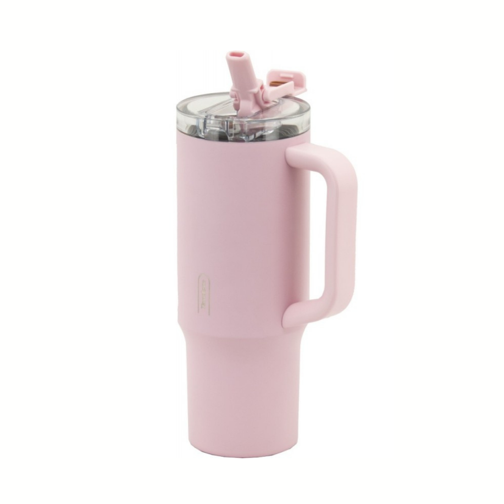 Detalle de tapa libre de BPA en taza térmica Tandem 1 L