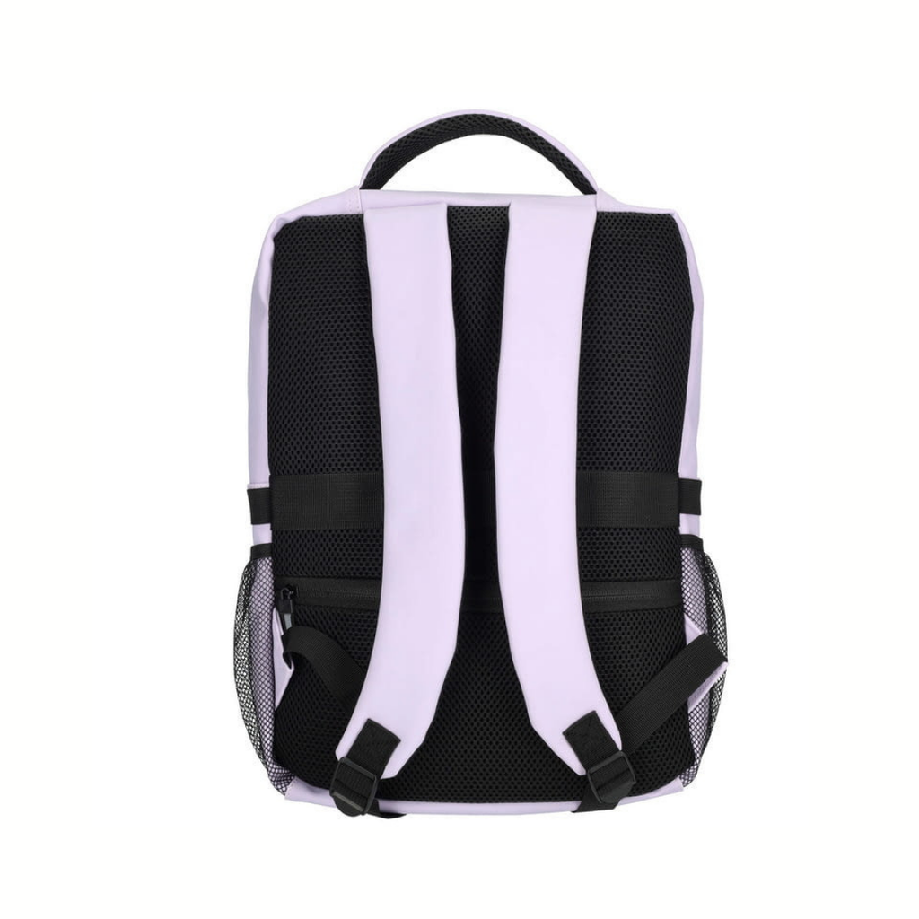 Espalda y tirantes mochila BERGEN lila