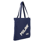 Tote bag MILAN con cremallera colección 430 color azul